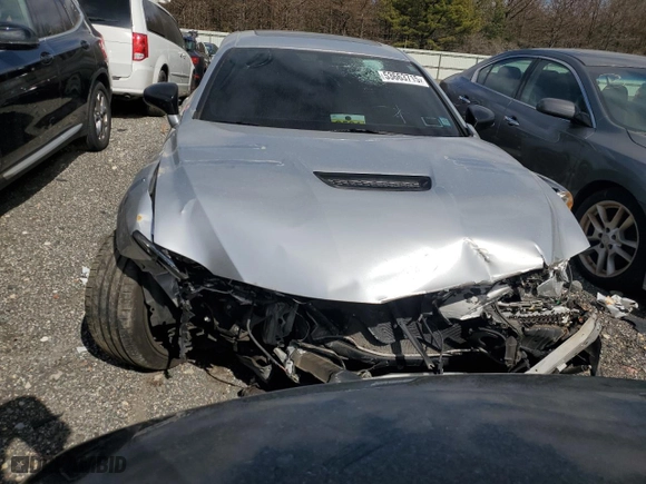 2017 Lexus RC F with VIN JTHHP5BC1H5006552, listed as a Copart auction lot 53663715 with 64,593 mi miles and Salvage Title. Bid and sale history available at carsss.com. Image 5.
