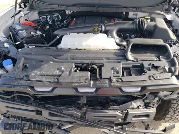 2024 Ford F-150 Raptor with VIN 1FTFW1RG7RFC23614, listed as a Copart auction lot 45560955 with 1,847 mi miles and Salvage Title. Bid and sale history available at DreamBid. Image 11.