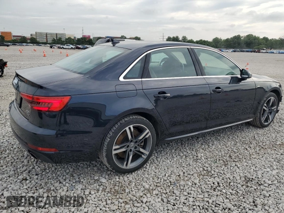 2017 Audi A4 Premium Plus with VIN WAUENAF40HN070469, listed as a Copart auction lot 61042625 with 63,087 mi miles and Salvage title. Bid and sale history available at DreamBid. Image 3.