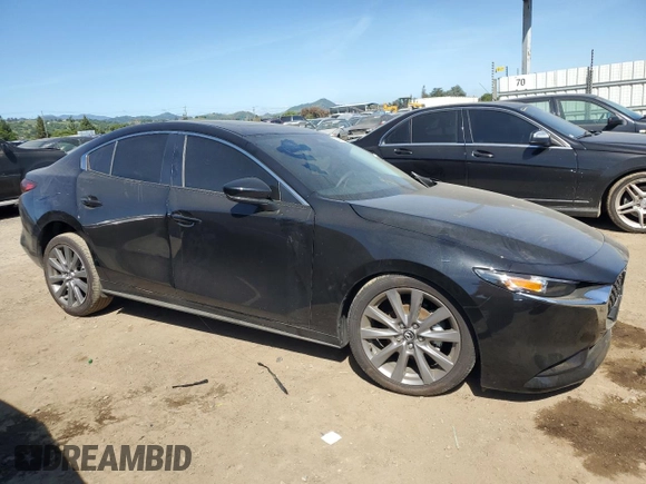 2024 Mazda 3 S Preferred with VIN 3MZBPACMXRM433471, listed as a Copart auction lot 52401585 with 3,437 mi miles and Salvage Title. Bid and sale history available at carsss.com. Image 4.