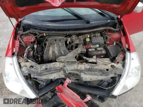 2012 Nissan Versa S with VIN 3N1BC1CP3CK213345, listed as a Copart auction lot 47971244 with 264,447 mi miles and Salvage Title. Bid and sale history available at carsss.com. Image 11.