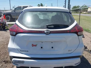 2023 Nissan Kicks SV with VIN 3N1CP5CV6PL481238, listed as a IAAI auction lot 42014768 with 28,555 mi miles and . Bid and sale history available at DreamBid. Image 17.