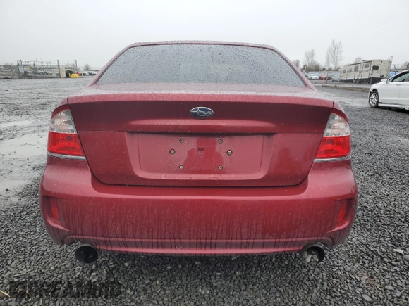 2009 Subaru Legacy GT Limited with VIN 4S3BL676796221621, listed as a Copart auction lot 45785265 with 116,563 mi miles and Salvage title. Bid and sale history available at DreamBid. Image 6.