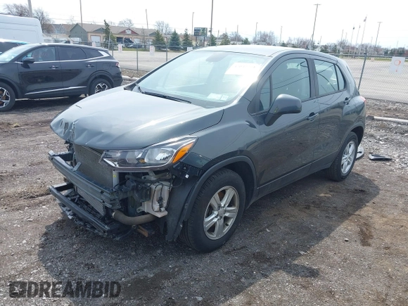 2020 Chevrolet Trax LS with VIN 3GNCJKSBXLL185161, listed as a IAAI auction lot 42032231 with 82,587 mi miles and . Bid and sale history available at DreamBid. Image 16.
