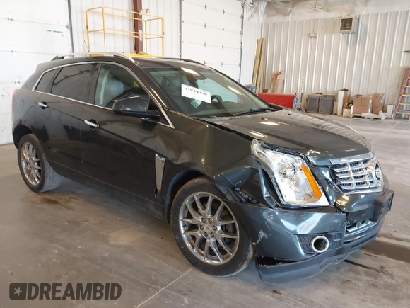 2014 Cadillac SRX Premium Collection z VIN 3GYFNGE38ES606731, wystawiony jako IAAI lot #41844450 z przebiegiem 156 541 mil mil oraz . Historia ofert i sprzedaży dostępna na DreamBid. Obrazek 1.