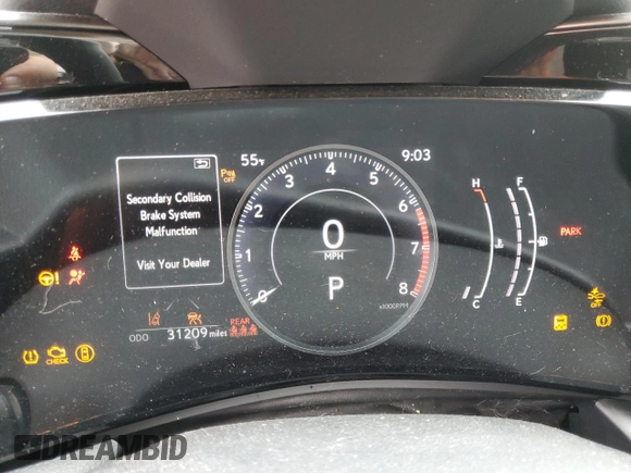 2023 Lexus NX with VIN 2T2GGCEZ9PC028460, listed as a Copart auction lot 46922105 with 31,209 mi miles and Salvage Title. Bid and sale history available at carsss.com. Image 9.
