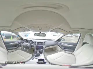 2015 Infiniti Q50 with VIN JN1BV7AP6FM347741, listed as a Copart auction lot 54668405 with 84,788 mi miles and Salvage title. Bid and sale history available at DreamBid. Image 14.