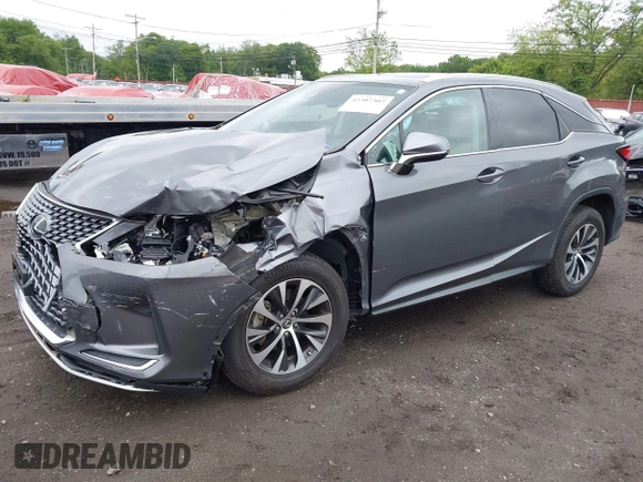 2020 Lexus RX 350 with VIN 2T2HZMDA7LC227405, listed as a IAAI auction lot 42307302 with 49,057 mi miles and . Bid and sale history available at DreamBid. Image 6.