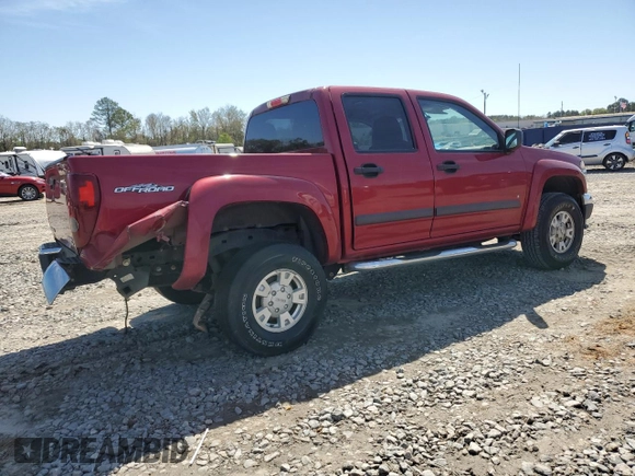 2006 GMC Canyon SLE2 with VIN 1GTDS136268120121, listed as a Copart auction lot 50654135 with 163,112 mi miles and Salvage Title. Bid and sale history available at carsss.com. Image 3.