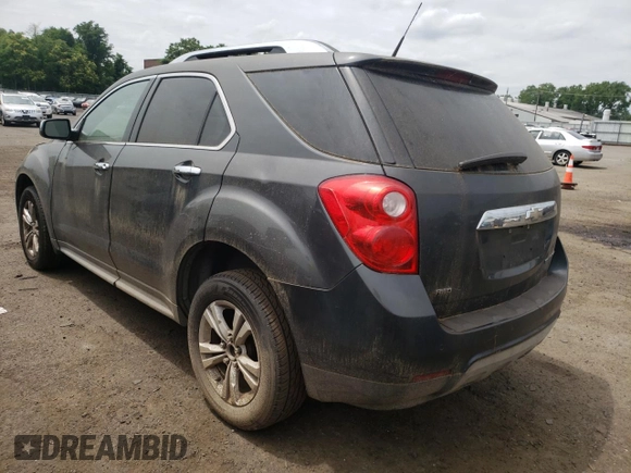 2011 Chevrolet Equinox LTZ z VIN 2CNFLGEC2B6371003, wystawiony jako Copart lot #61027065 z przebiegiem 139 164 mil mil oraz Czysty tytuł • Clean title. Historia ofert i sprzedaży dostępna na DreamBid. Obrazek 2.