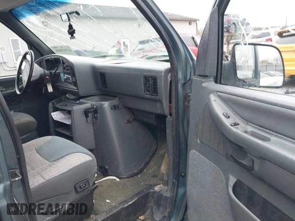 1996 Ford Econoline Cargo with VIN 1FMEE11H3THB23052, listed as a IAAI auction lot 41943008 with 161,522 mi miles and . Bid and sale history available at DreamBid. Image 5.