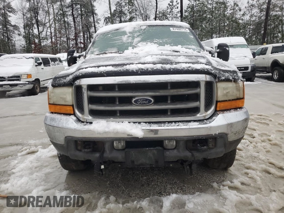 2001 Ford Super Duty F-250 XL with VIN 1FTNW21L51EB55897, listed as a Copart auction lot 87400774 with 191,034 mi miles and Clean Title. Bid and sale history available at carsss.com. Image 5.