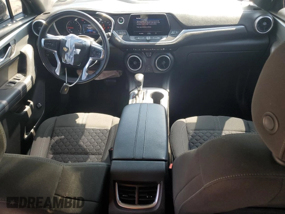 2020 Chevrolet Blazer LT with VIN 3GNKBCRS4LS553134, listed as a Copart auction lot 56344865 with 72,171 mi miles and Salvage title. Bid and sale history available at DreamBid. Image 8.