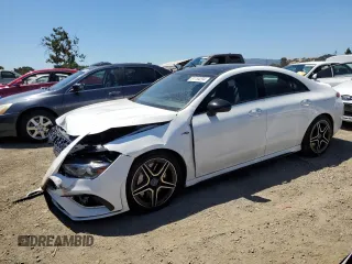 2023 Mercedes-Benz CLA 35 AMG z VIN W1K5J5BB8PN373109, wystawiony jako Copart lot #61154294 z przebiegiem 29 332 mil mil oraz Szkoda całkowita • Salvage title. Historia ofert i sprzedaży dostępna na DreamBid. Obrazek 1.
