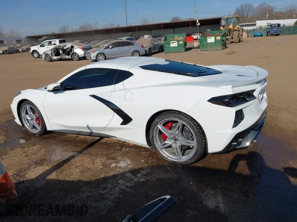 2023 Chevrolet Corvette 1LT z VIN 1G1YA2D48P5130350, wystawiony jako IAAI lot #41679244 z przebiegiem 7 927 mil mil oraz . Historia ofert i sprzedaży dostępna na DreamBid. Obrazek 14.