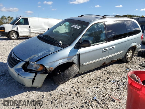 2006 Chrysler Town & Country LWB Touring with VIN 2A4GP54L26R894250, listed as a Copart auction lot 76059914 with 214,912 mi miles and Clean Title. Bid and sale history available at carsss.com. Image 1.