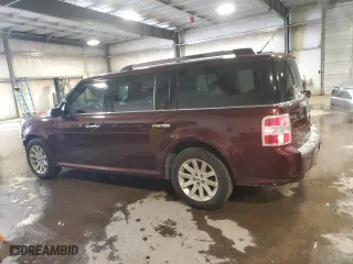 2010 Ford Flex SEL with VIN 2FMGK5CC6ABA42616, listed as a Copart auction lot 85689894 with 158,297 mi miles and Salvage Title. Bid and sale history available at carsss.com. Image 2.
