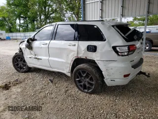 2021 Jeep Grand Cherokee 80th Anniversary with VIN 1C4RJFBG2MC677900, listed as a Copart auction lot 55799815 with 35,118 mi miles and Salvage title. Bid and sale history available at DreamBid. Image 2.