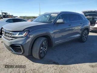 2021 Volkswagen Atlas SEL with VIN 1V2SE2CAXMC235406, listed as a Copart auction lot 80754164 with 31,527 mi miles and Salvage title. Bid and sale history available at DreamBid. Image 1.