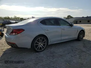 2019 Genesis G70 Advanced with VIN KMTG74LE7KU014371, listed as a Copart auction lot 49051635 with 86,418 mi miles and Non Repairable. Bid and sale history available at DreamBid. Image 3.