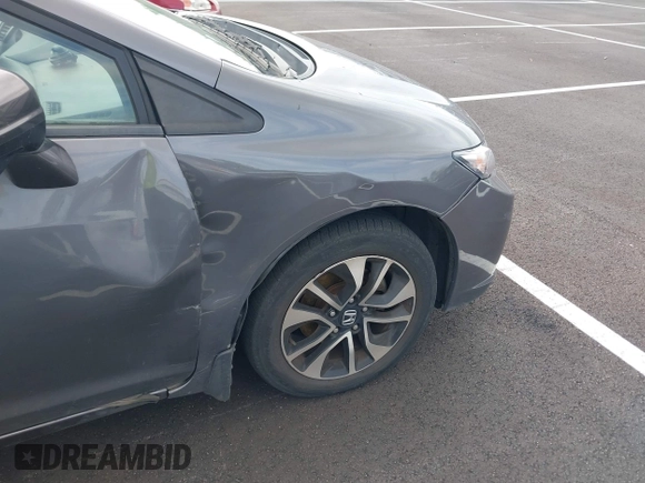 2015 Honda Civic EX with VIN 19XFB2F89FE048965, listed as a IAAI auction lot 42060440 with 149,475 mi miles and . Bid and sale history available at carsss.com. Image 6.
