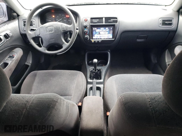 1999 Honda Civic EX with VIN 1HGEJ8140XL066559, listed as a Copart auction lot 82600804 with 323,648 mi miles and Salvage Title. Bid and sale history available at carsss.com. Image 8.
