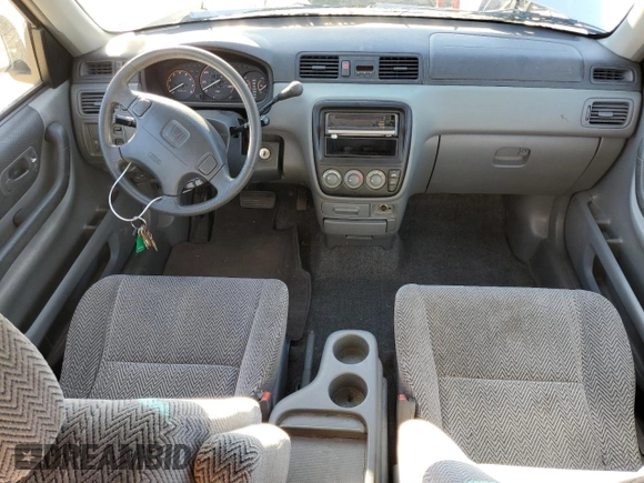 1998 Honda CR-V LX with VIN JHLRD2842WC009534, listed as a Copart auction lot 58379454 with 210,400 mi miles and Salvage Title. Bid and sale history available at carsss.com. Image 8.