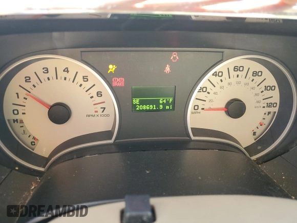2010 Ford Explorer Eddie Bauer with VIN 1FMEU6EE0AUA16707, listed as a Copart auction lot 49210325 with 208,691 mi miles and Salvage Title. Bid and sale history available at carsss.com. Image 9.