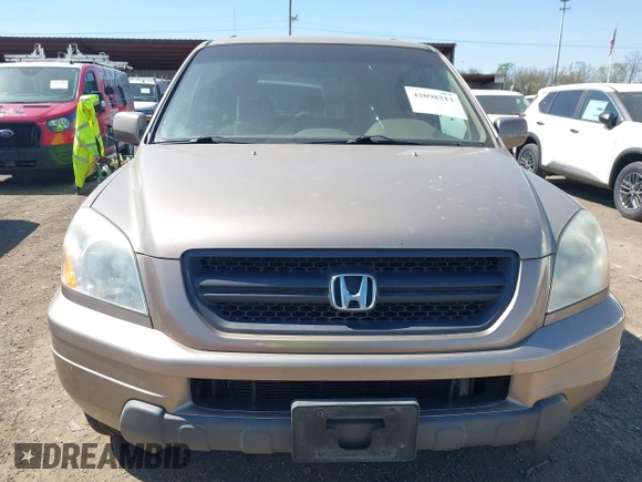 2004 Honda Pilot EX with VIN 2HKYF18464H599512, listed as a IAAI auction lot 42098213 with 224,054 mi miles and . Bid and sale history available at DreamBid. Image 6.