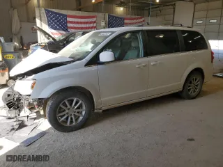 2019 Dodge Grand Caravan SXT with VIN 2C4RDGCG1KR736709, listed as a Copart auction lot 48403545 with 92,263 mi miles and Salvage Title. Bid and sale history available at carsss.com. Image 1.