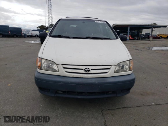 2001 Toyota Sienna CE with VIN 4T3ZF19C01U343011, listed as a Copart auction lot 43470235 with 161,824 mi miles and Salvage Title. Bid and sale history available at carsss.com. Image 5.