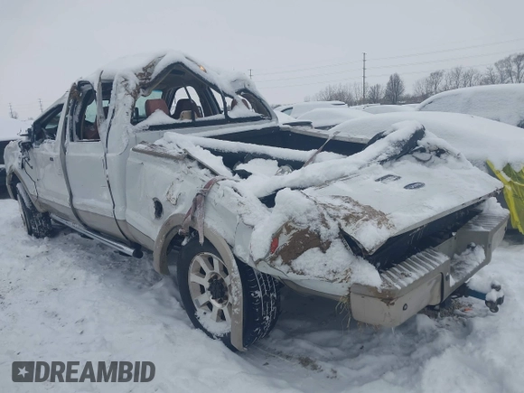 2008 Ford Super Duty F-250 SRW XL with VIN 1FTSW21R58EA26009, listed as a IAAI auction lot 41282806 with 217,231 mi miles. Bid and sale history available at carsss.com. Image 3.