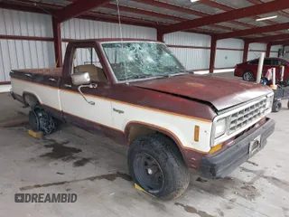 1983 Ford Ranger with VIN 1FTCR11S0DUB91099, listed as a IAAI auction lot 41713374 with 55,418 mi miles and . Bid and sale history available at DreamBid. Image 1.
