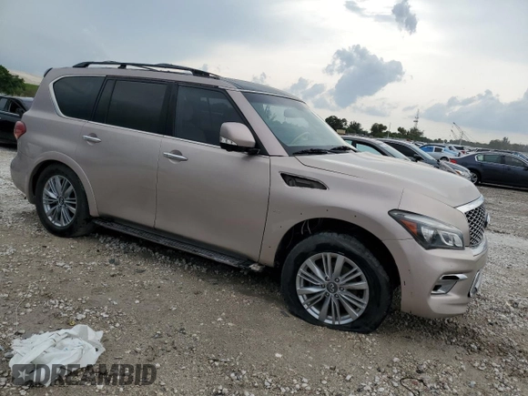 2015 Infiniti QX80 с VIN JN8AZ2NE4F9080504, выставлен на аукционе Copart как лот 59119665 с пробегом 99 462 миль миль и Чистый • Clean title. История ставок и продаж доступна на DreamBid. Изображение 4.
