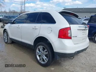 2013 Ford Edge Limited with VIN 2FMDK4KC1DBA01085, listed as a IAAI auction lot 41883262 with 140,816 mi miles. Bid and sale history available at carsss.com. Image 3.