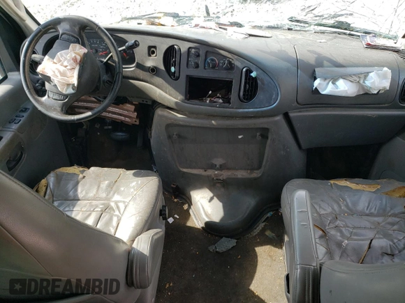 2006 Ford Econoline Passenger XL with VIN 1FMRE11L96HA27470, listed as a Copart auction lot 60317834 with Not provided miles and Salvage title. Bid and sale history available at DreamBid. Image 8.