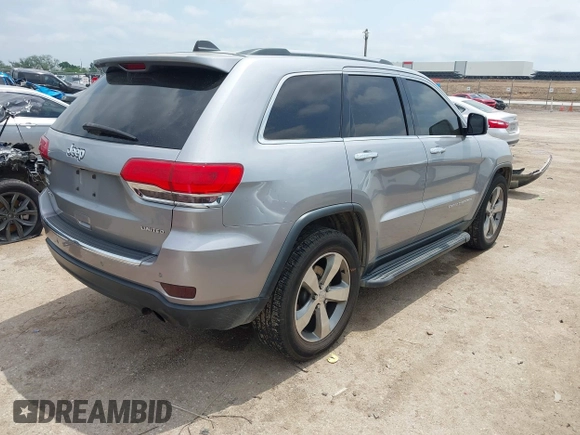2014 Jeep Grand Cherokee Limited with VIN 1C4RJFBGXEC264334, listed as a IAAI auction lot 42127743 with 175,798 mi miles and . Bid and sale history available at DreamBid. Image 4.