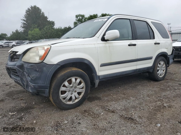 2005 Honda CR-V EX with VIN SHSRD77875U341445, listed as a Copart auction lot 64521324 with 258,882 mi miles and Salvage Title. Bid and sale history available at carsss.com. Image 1.