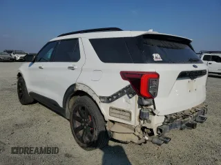 2020 Ford Explorer ST with VIN 1FM5K8GC7LGA29212, listed as a Copart auction lot 43271295 with 117,836 mi miles and Salvage Title. Bid and sale history available at carsss.com. Image 2.