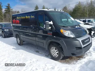 2014 Ram ProMaster Cargo with VIN 3C6TRVAG4EE121499, listed as a IAAI auction lot 41506227 with 157,360 mi miles. Bid and sale history available at carsss.com. Image 1.