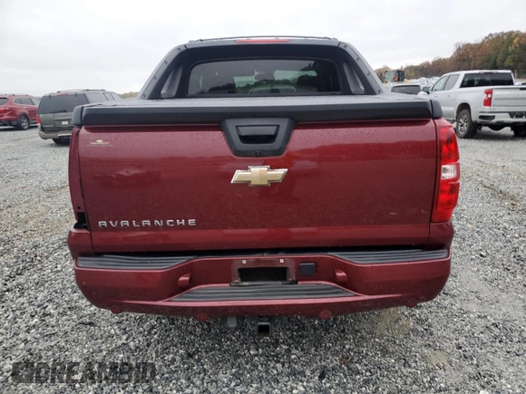 2008 Chevrolet Avalanche LT w/1LT with VIN 3GNEC12J38G182977, listed as a Copart auction lot 81495924 with 144,184 mi miles and Salvage Title. Bid and sale history available at carsss.com. Image 6.