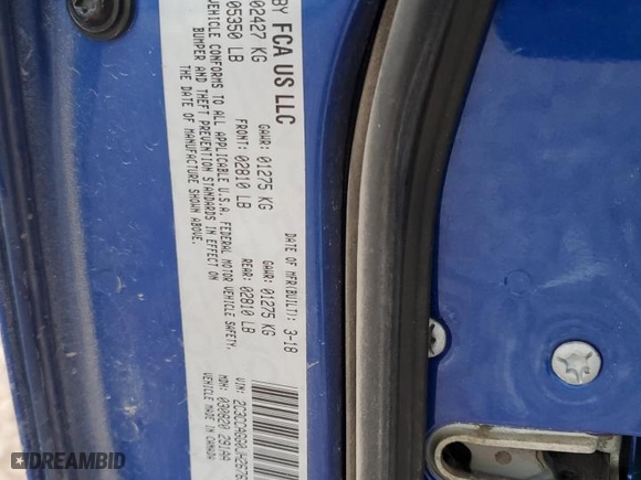 2018 Chrysler 300 with VIN 2C3CCAGG0JH267654, listed as a Copart auction lot 42558895 with 148,831 mi miles and Salvage Title. Bid and sale history available at carsss.com. Image 14.