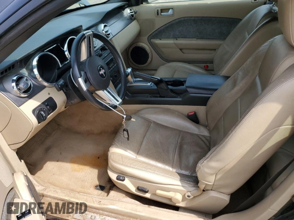 2007 Ford Mustang Deluxe with VIN 1ZVFT84N875365994, listed as a Copart auction lot 53210965 with 170,112 mi miles and Salvage Title. Bid and sale history available at carsss.com. Image 7.