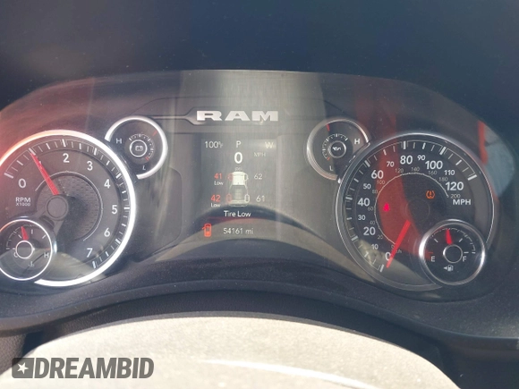 2023 Ram 2500 Big Horn with VIN 3C6UR5DJ5PG548743, listed as a IAAI auction lot 39848650 with 54,161 mi miles. Bid and sale history available at carsss.com. Image 7.