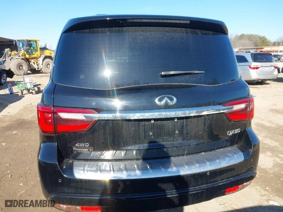 2020 Infiniti QX80 LUXE with VIN JN8AZ2NE4L9254440, listed as a IAAI auction lot 41445636 with NaN miles. Bid and sale history available at carsss.com. Image 16.