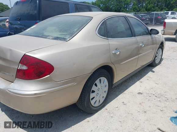 2005 Buick LaCrosse CX z VIN 2G4WC532951298695, wystawiony jako IAAI lot #42352106 z przebiegiem 320 805 mil mil oraz . Historia ofert i sprzedaży dostępna na DreamBid. Obrazek 4.