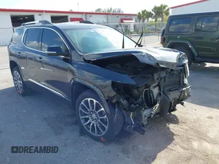 2021 GMC Acadia Denali with VIN 1GKKNPLS1MZ224156, listed as a IAAI auction lot 42105103 with 52,353 mi miles and . Bid and sale history available at carsss.com. Image 6.