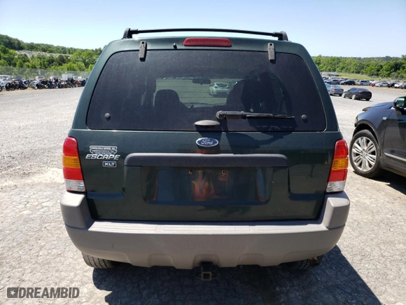 2002 Ford Escape Limited with VIN 1FMCU04172KD23243, listed as a Copart auction lot 57082104 with 153,480 mi miles and Clean Title. Bid and sale history available at carsss.com. Image 6.