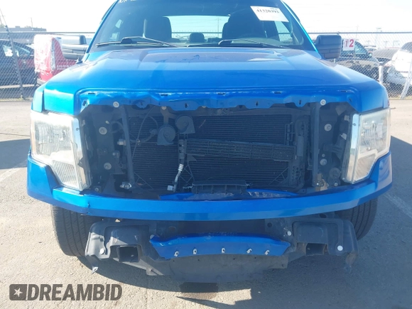 2014 Ford F-150 XL with VIN 1FTFX1CF7EFC95887, listed as a IAAI auction lot 41320393 with 127,535 mi miles. Bid and sale history available at carsss.com. Image 6.