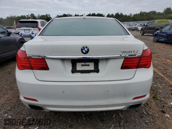2012 BMW 7 Series 750Li xDrive z VIN WBAKC8C54CC434833, wystawiony jako Copart lot #69899284 z przebiegiem 110 959 mil mil oraz Szkoda całkowita • Salvage title. Historia ofert i sprzedaży dostępna na DreamBid. Obrazek 6.